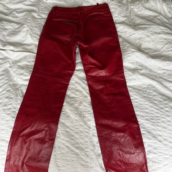 Vintage GAP leather pants - Picture 2 of 2